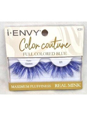 I-Envy Color Couture Full Colored Blue Real Mink Eyelashes